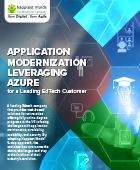 Application Modernization Leveraging Azure for a Leading Edtech Customer